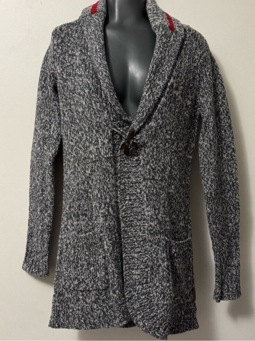Roots long Cable knit Cardigan XS
Wool